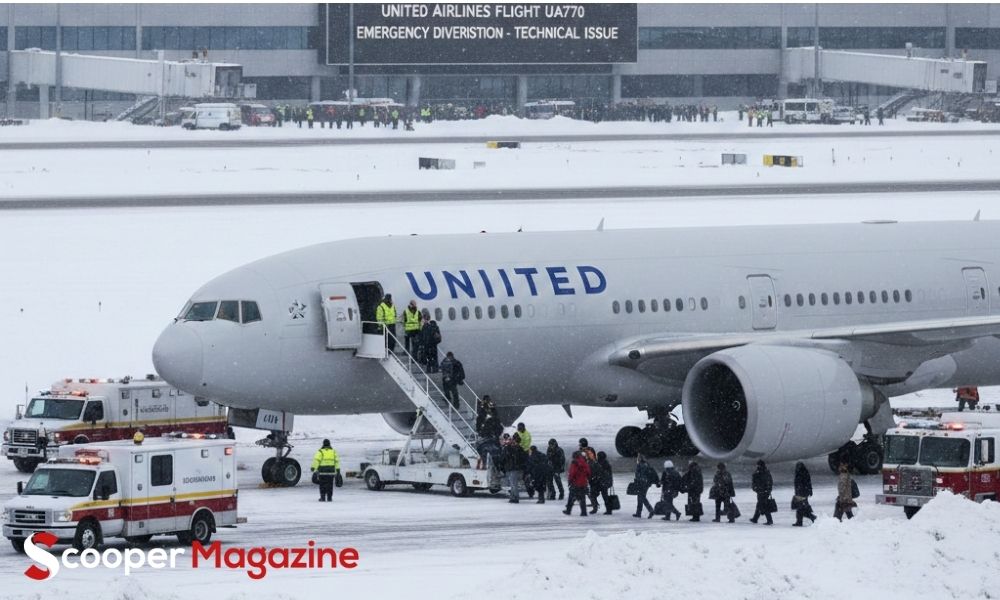 United Airlines Flight UA770 Emergency Diversion