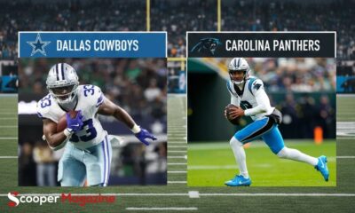 dallas cowboys vs carolina panthers match player stats