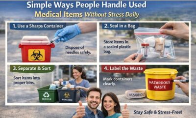 Simple Ways People Handle Used Medical Items Without Stress Daily